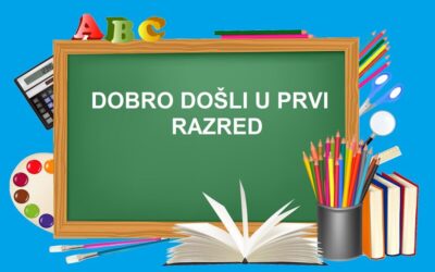 Dobro došli, dragi prvaši!